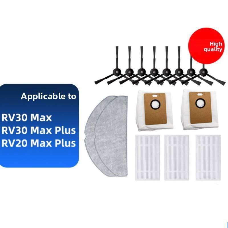 For Link Tp Tapo Rv30 Max Plus Parts Dust Bag Hepa Filter Side Accessory Brush