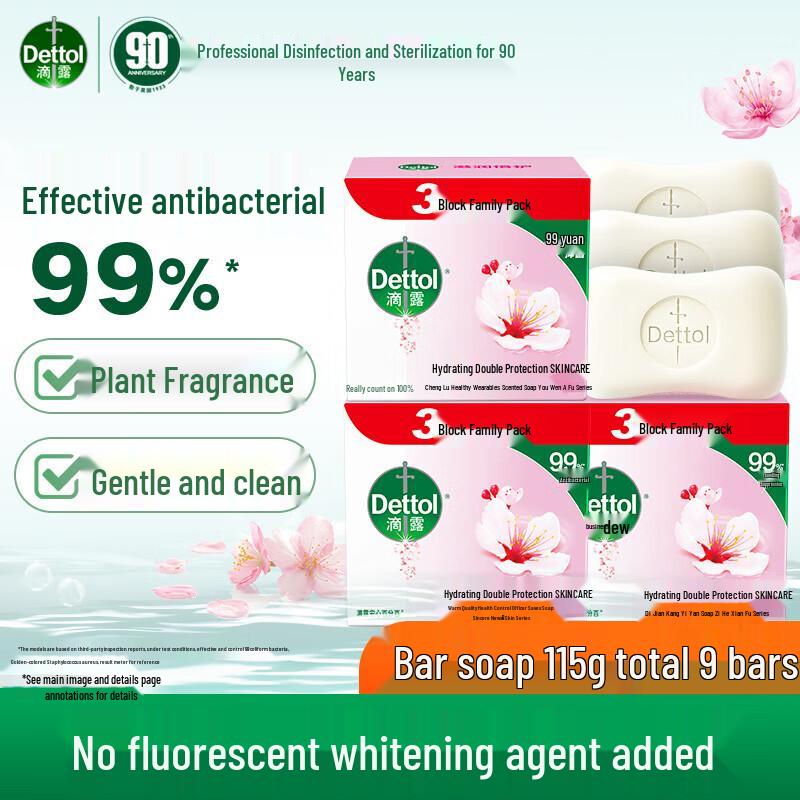 Dettol Moisturizing & Protective Antibacterial Soap