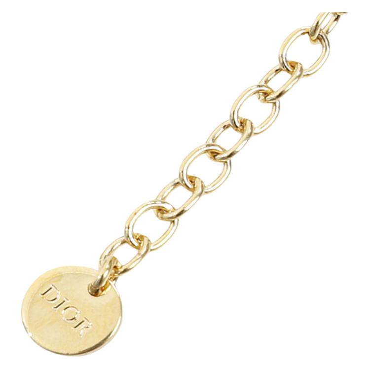 Dior Logo Necklace Women Necklace Gold N3050WOMRS-D301
