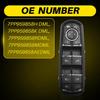 Driver Side Window Switch For 2011-2018 Porsche Panamera Cayenne 7PP959858AEDML