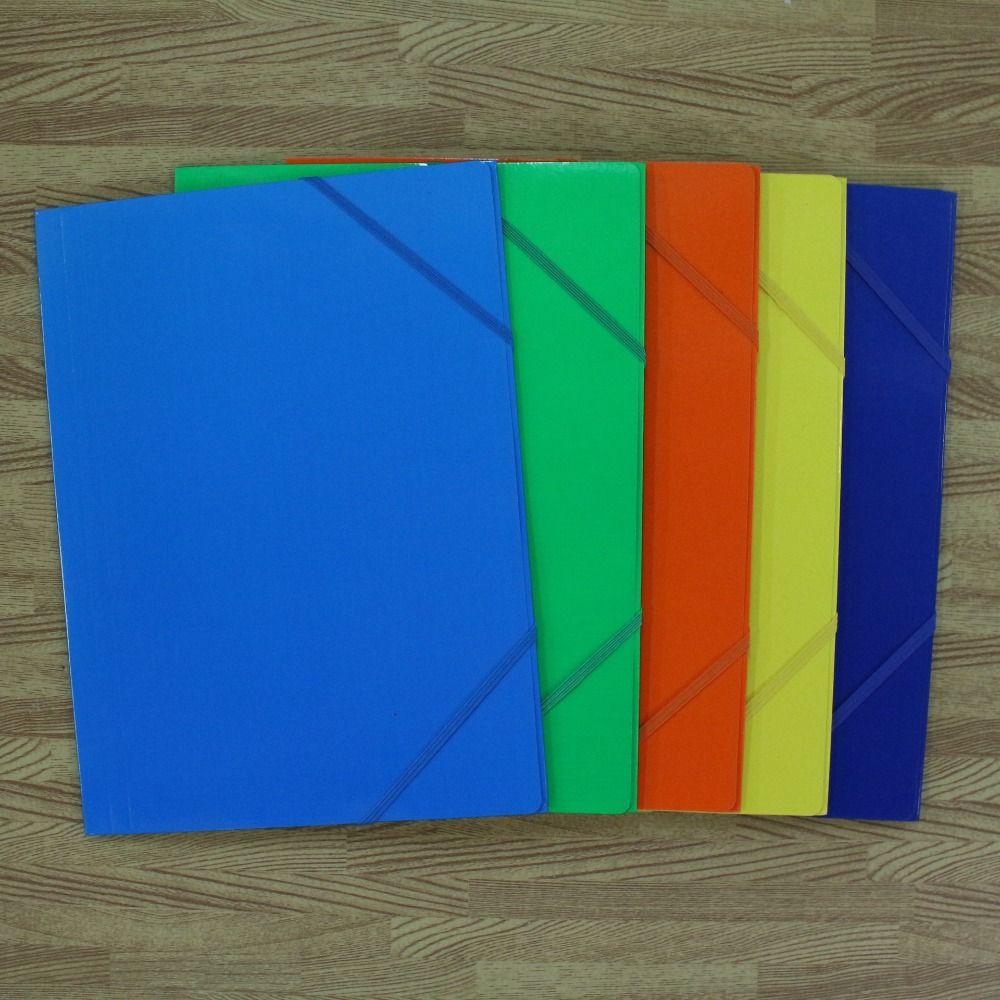 Expandable File Case Elastic Strap Design File Bag High Quality A4 File Folder  Exam Paper Storage