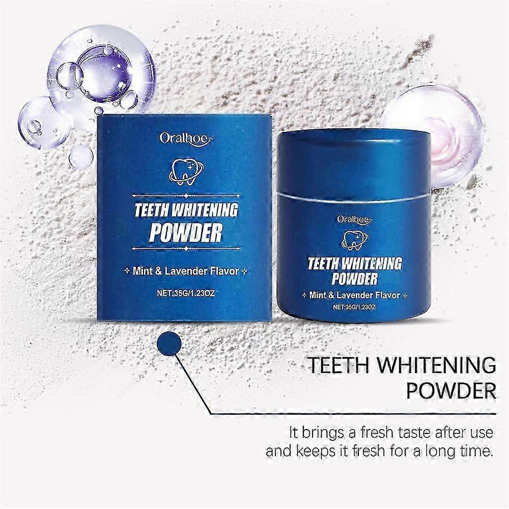 Teeth Whitening Powder Remove StainsPlaque Cleaning Hygiene Bleaching Dental Toothpaste Tools Oral White Teeth Care
