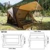 Lightweight Backpacking Tent (20D Nylon) Hiking Tent Camping Bushcraft Shelter 3 Season