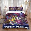 Anime Fantasy Adventure Illustration Bedding Set Personalized Washable Custom 3Pcs Duvet Cover Pillowcases Soft Microfiber Home Bedroom Gift