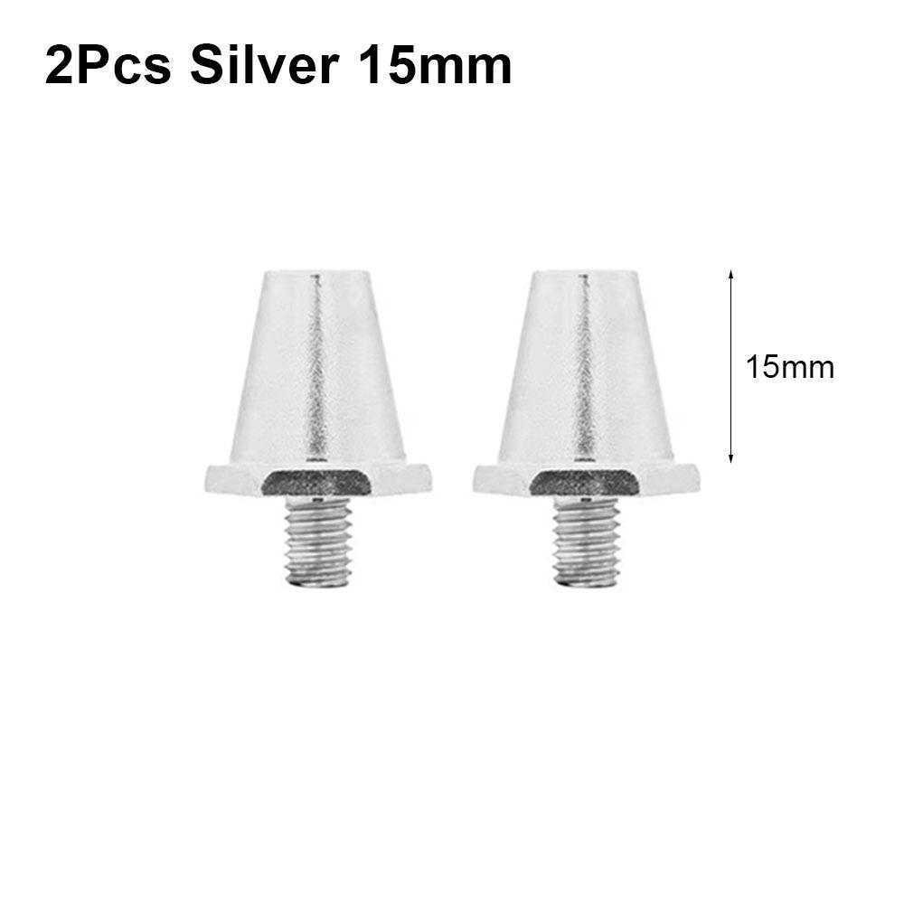 2Pcs Durable 11/13mm Football Boot Spikes M5 Thread Non Slip Soccer Shoe Studs Aluminum Soccer Boot Cleats Firm Ground Sports