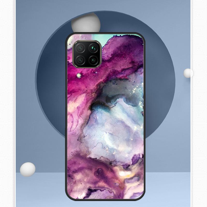 Beachy Pastel Abstract Painting For Huawei P30 P60 Pro P20 P40 Lite Nova 9 10 SE 12s 12i 11i 8i Y91 Y60 Y70 Y72 Y90 Y61 Case