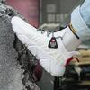 Fashion Breathable White Shoes for Men Casual Sneakers Comfortable Platform Shoes Trend Student Running Shoe  Lace Up Casual Shoes