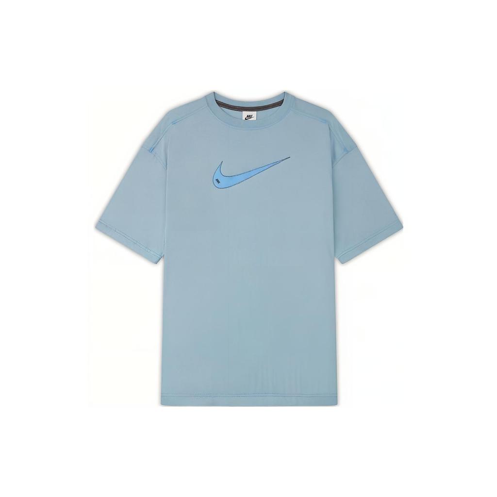 Nike Sportswear Swoosh Women's Short-Sleeve Top 'University Blue' DM6212-494