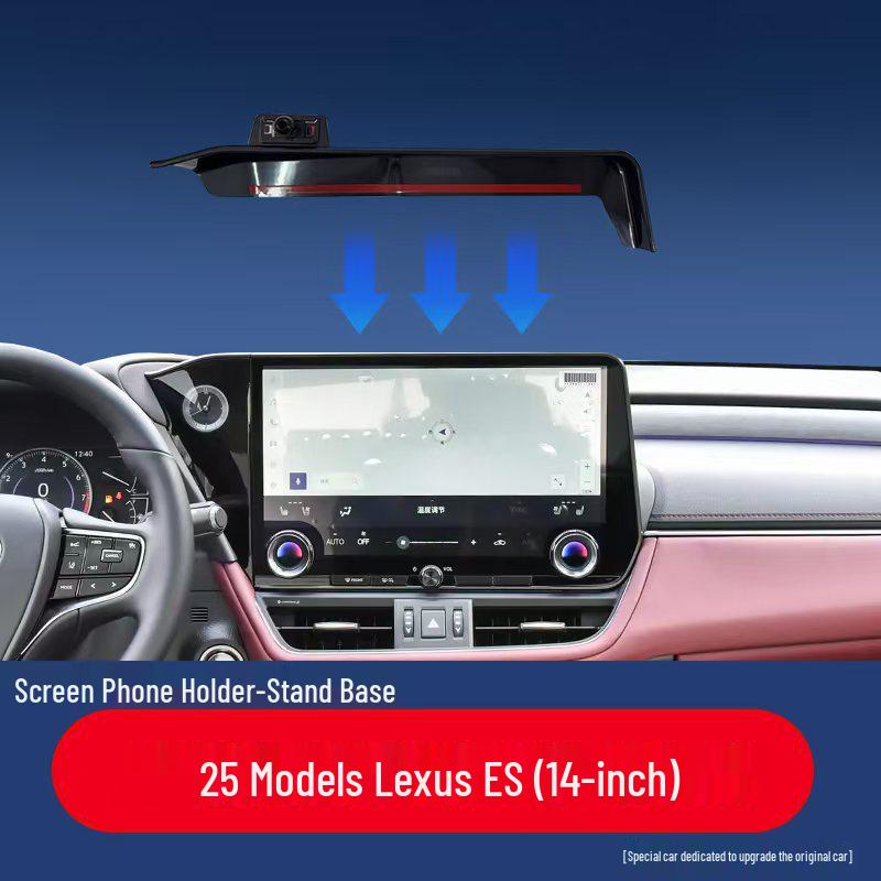 Lexus Navigation Screen Phone Holder for Interior Modification