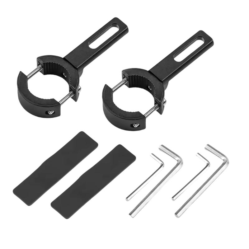

Weather Resistant Aluminum Alloy Adjustable Motorcycle Light Holder Stand For Outdoor Exploration Safe Nighttime Travel Large
