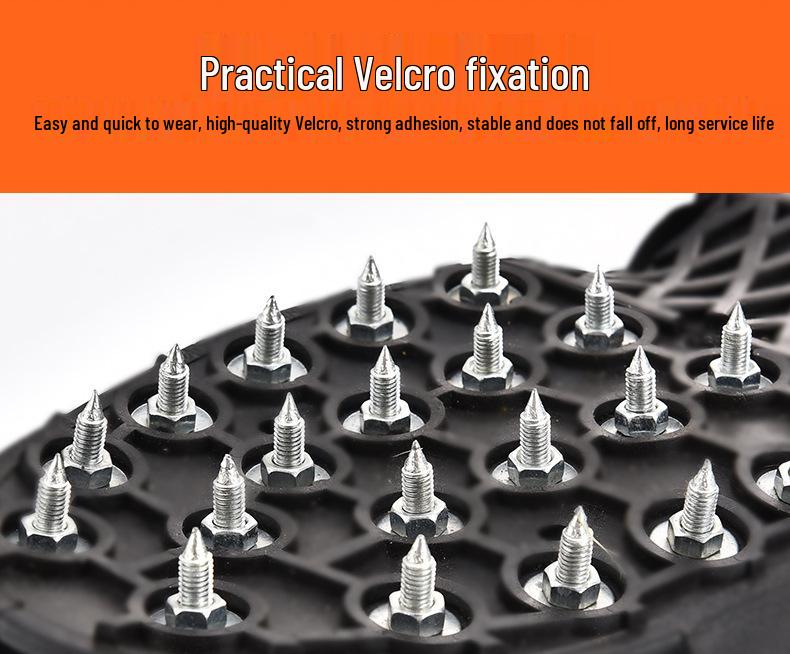 Professional Anti-slip Crampons with Spikes for Hiking, Ice Climbing, Fishing, and Snow - Outdoor Ice Grips Shoe Covers.