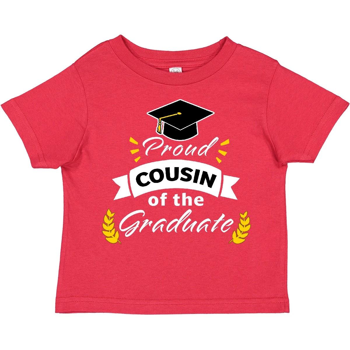 Inktastic Family Graduation-Proud Cousin Of The Graduate Toddler T-Shirt Day Big 110