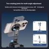 Universal Lightweight Smartphone Holder Support With Multiple Mounting Point Compatible For Video Recording Accessories