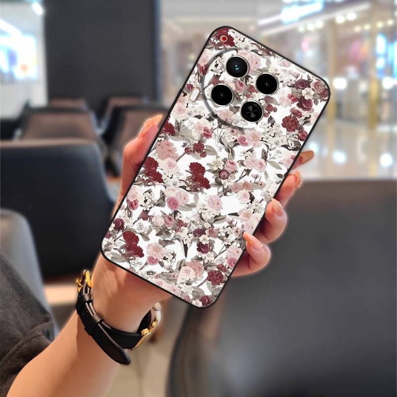 Schmutzabweisende Graffiti-Handyhülle für Tecno Camon30/4G/5G/CL6/CL7 Niedliche TPU-Cartoon-Ölgemälde Wasserdicht Schützend