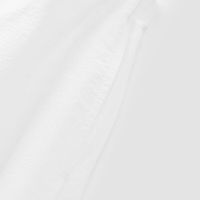 Semir Women's Textured Pleated Cropped Wide-Leg Pants