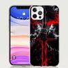 Black C-Clovers Anime Phone Case For iPhone 17 Air 16 15 Plus 11 14 Pro Max 13 Mini 12 7 8 + SE Pattern Art Customized Cover 17
