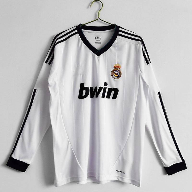 Long Sleeve Retro Football Jersey Men Classic Club National Team Style Sports Training Wear