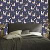 Llama wallpaper animals and rainbows for living room and bedroom 50x1000