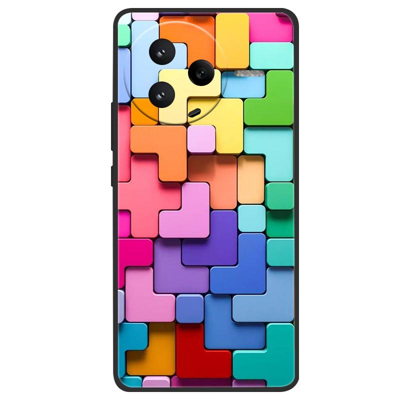 For Xiaomi Poco F7 Pro Case Silicone Luxury Space Soft Bumper for Poco F7 Pro Phone Cover TPU Funda PocoF7 Pro 2025 Fashion Bag
