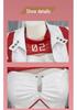 Evangelion Asuka & Rei Motorcycle Cosplay Leather Jacket Anime Set