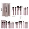 12 Pcs Cosmetic Brush Set with Storage Bag Makeup Brush Set Eye Shadow Brush Basic Essentials Brush Set Concealer Brush