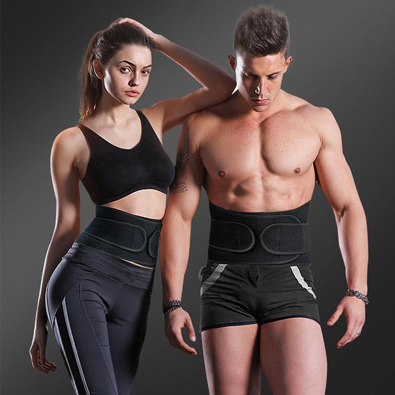 Durable And Safe Tcare Back Support Sport Adjustable Back Brace Lumbar Support Belt With Breathable Dual Straps Gym Lower Back Pain Relief Unisex