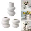 Creative Modern Flower Vase Ornament Flowerpot for Office Room Decor