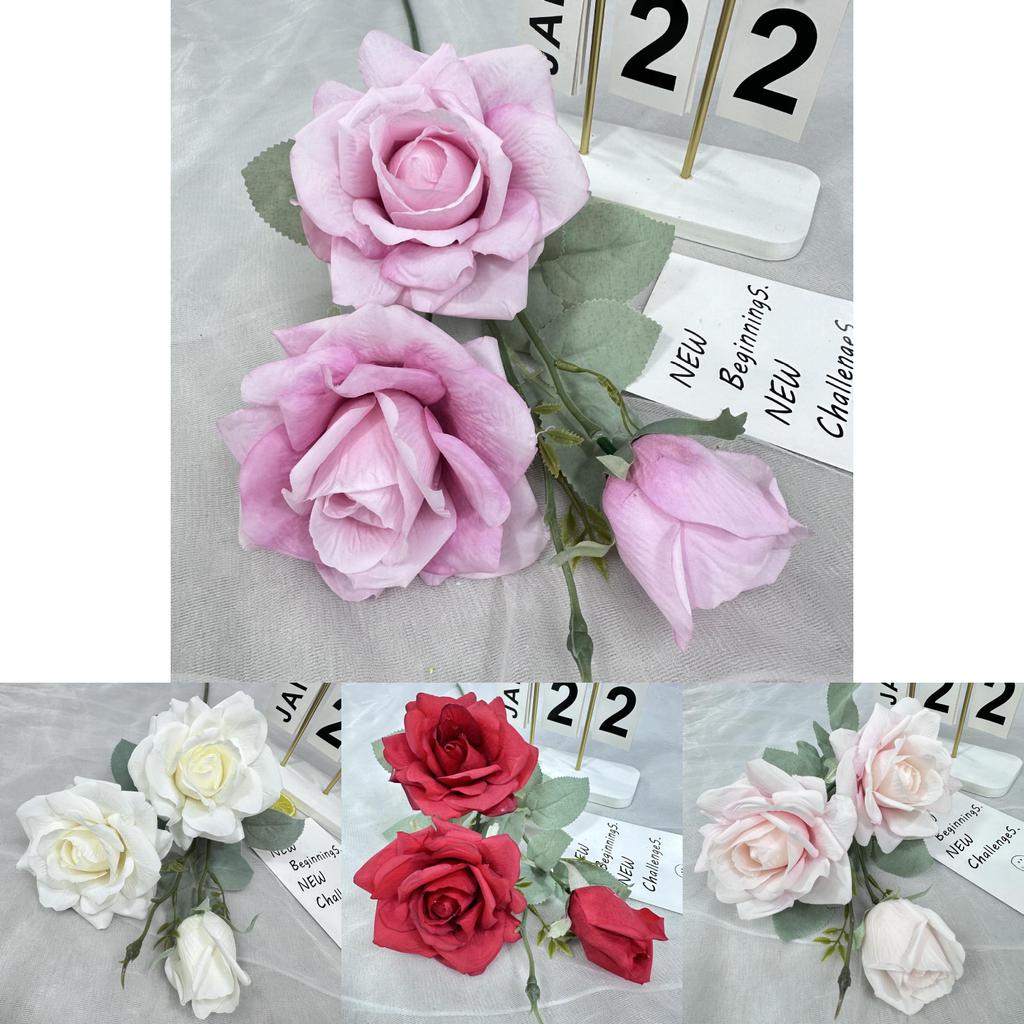 No Iptheme Faux Rose Decorative Wall Piece For Wedding Photography Home Styling
