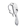 Key Tool Utility Multi Function Keychain Outdoor Survival Home Screwdriver Hex Bit Driver Bottle Opener Drill Drive Cut Wire Tool Angle Measure Box