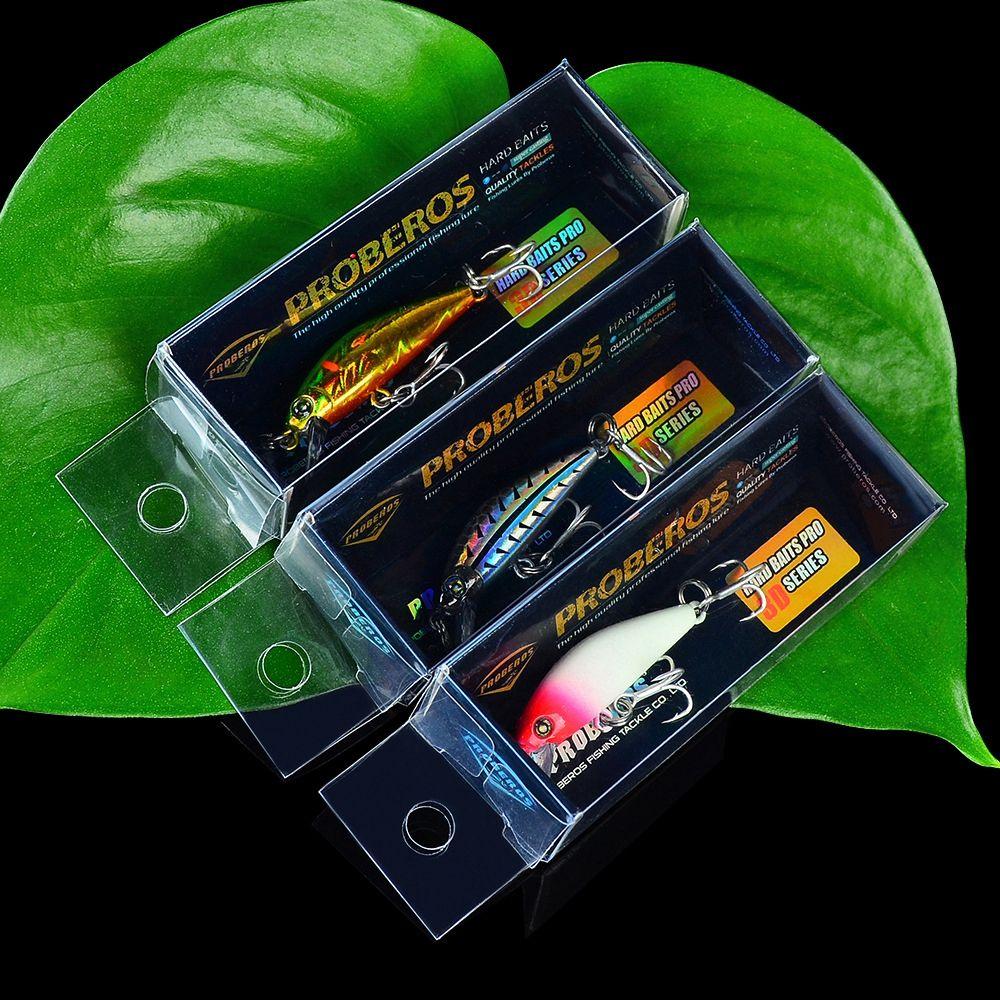 Japan Design Tackle Crankbaits Fish Hooks Winter Fishing Minnow Lures Slowly Sinking Minnow Baits