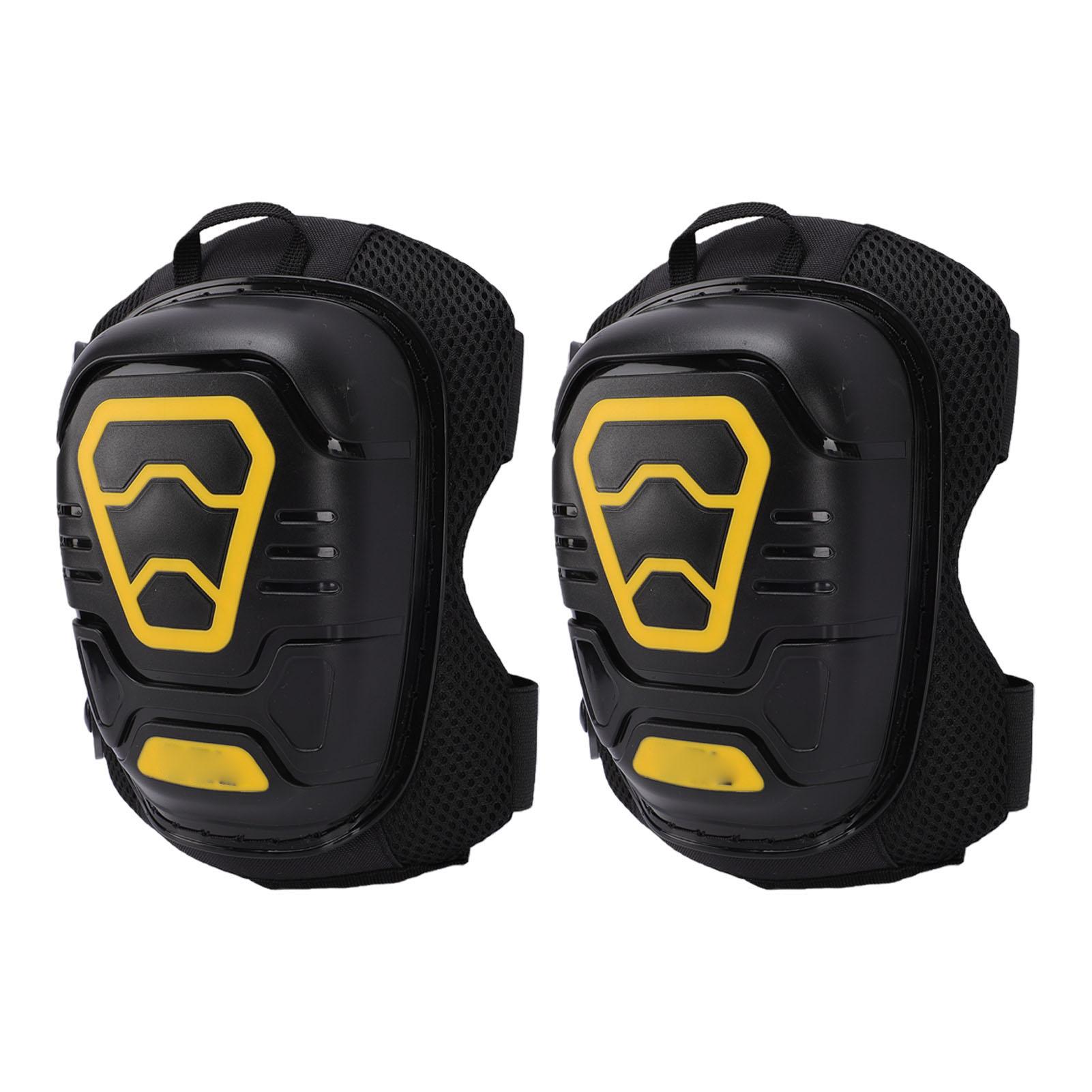 

1 Pair Work Knee Pads Soft Foam Gel Cushioned Men Knee Guards for Construction Gardening Welding Tasks