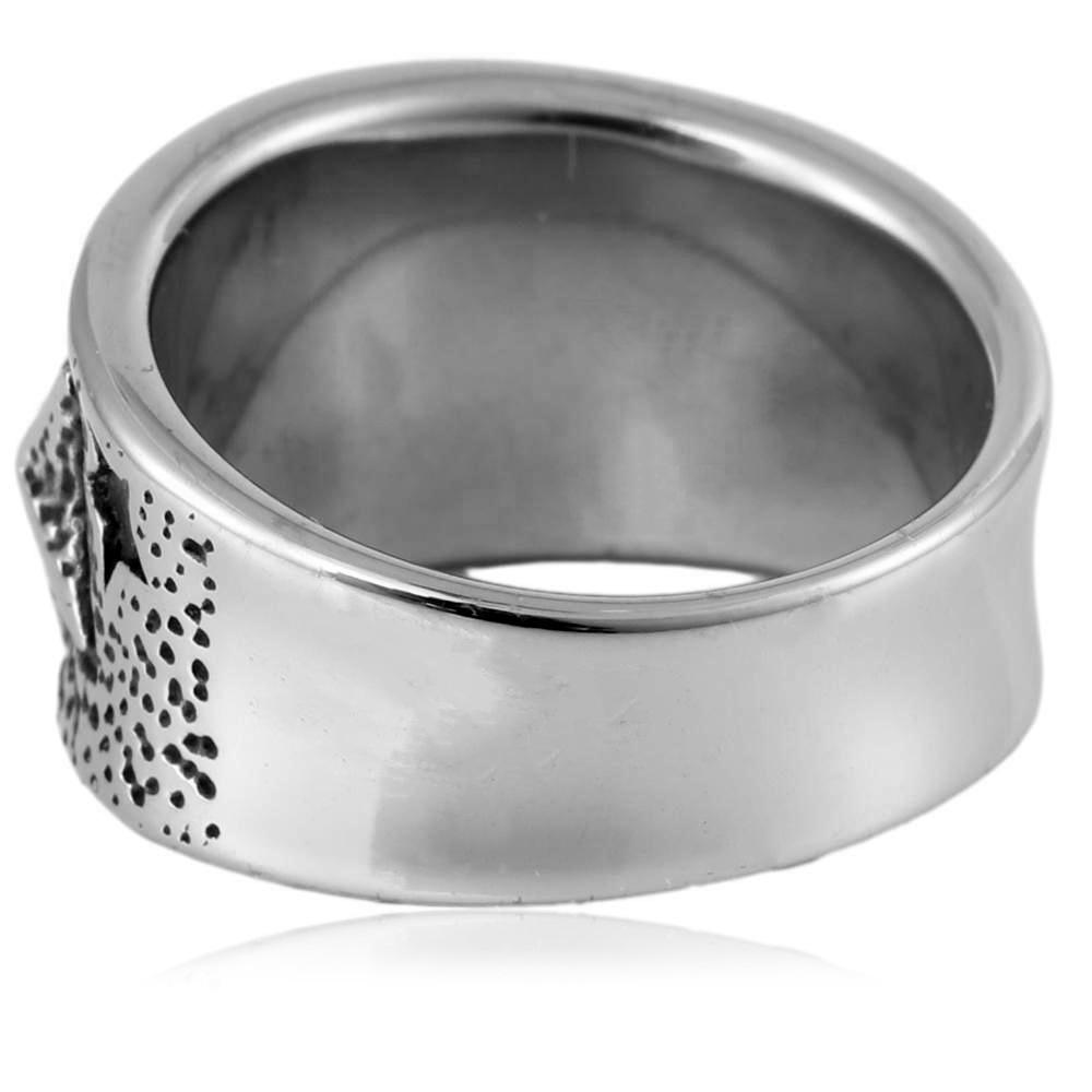 2026 Vintage Mannen Sieraden Ring Meerdere Driedimensionale Vijfpuntige Ster Ring