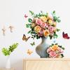 3D Simulation Vase Bedroom Room Wall Stickers Decal Home Living Room Decoration