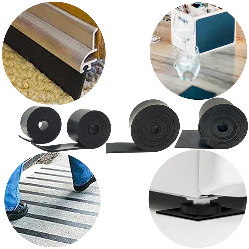Rubber Sheet Plate Cushioning Material Vibration Absorption Mat Protection Furniture