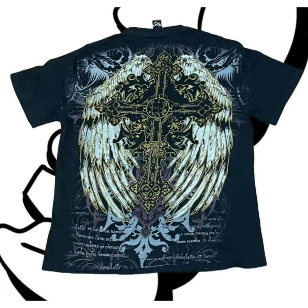 Summer Fashionable Trend Skull Graphic Men's Vintage Streetwear Round Neck T-shirt Outdoor Casual Plus Size Tees Top Women Clothing