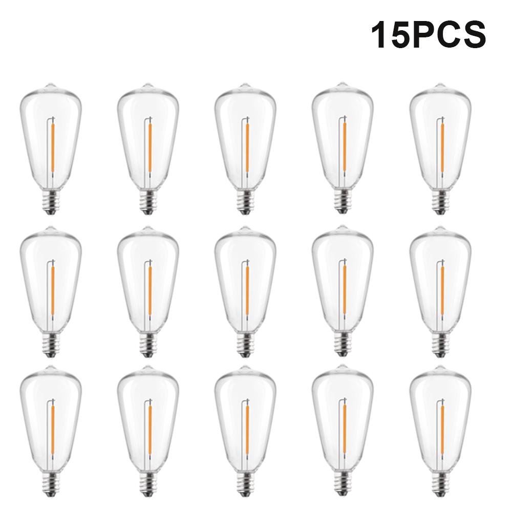 

ST38 светодиодные гирлянды 10 м 15 м 20 м водонепроницаемый IP65 патио светильник наружный светодиодный гирлянда свадебное украшение для сада кафе Eu plug