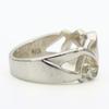 Used TIFFANY&Co. Ring Loving heart triple Paloma Picasso EU#50 Silver925 4.7g Silver Accessories
