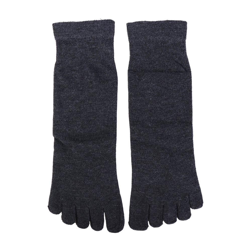 

Absorption Protect Ankle Solid Color Breathable Ankle Crew Socks Ankle Socks Toe Socks Men S Split Toe Sock Five Fingers Socks 35-39 темно серый