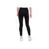 Nike Solid Color Logo Print Fitness Leggings Women Bottoms Black DQ5561-010