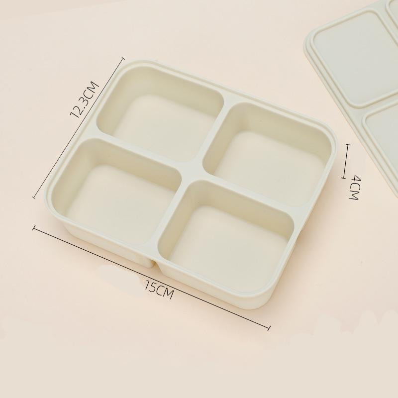 

Baby Silicone Complementary Food ContainerAnti-skeweringEasy to take off the mouldIce compartmentFood-grade silicone freezer box