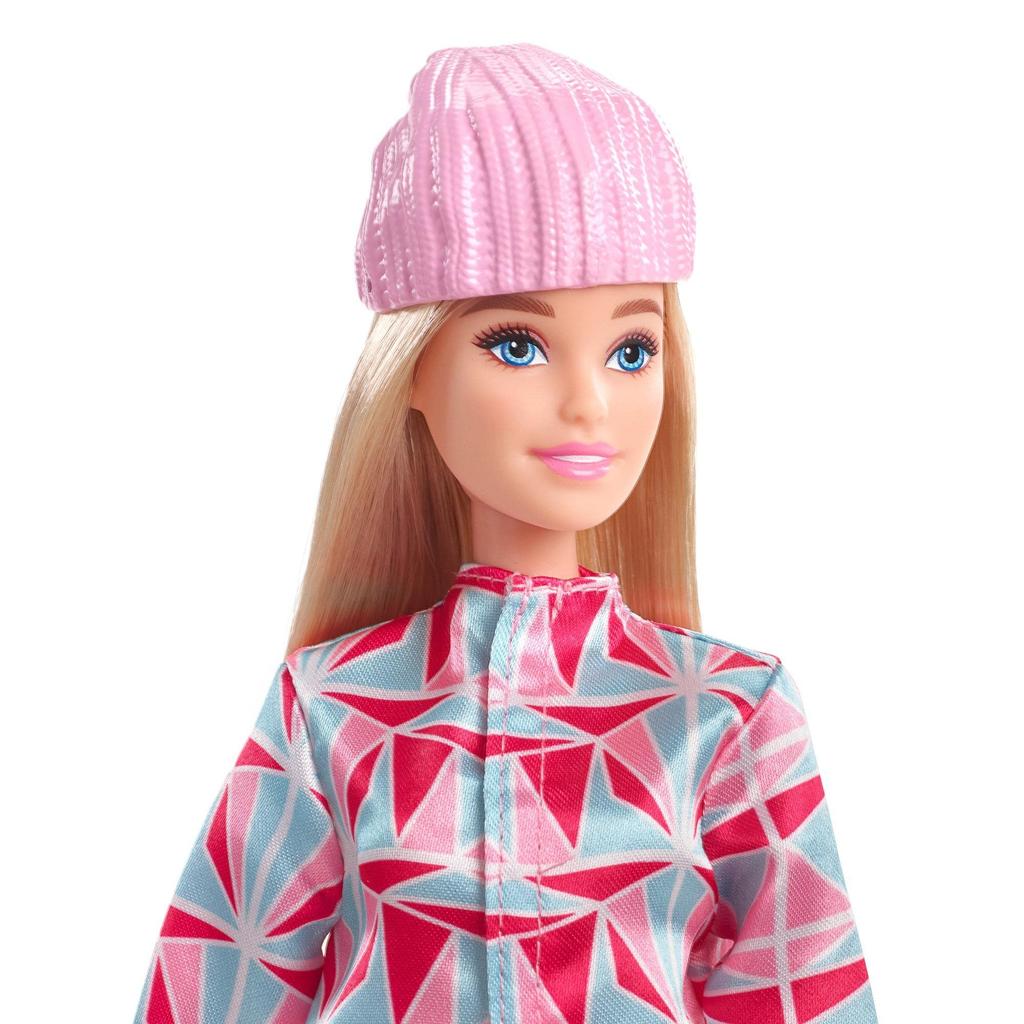 Barbie Snowboarder Blonde Doll Mattel HCN32