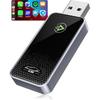Wireless CarPlay Adapter for iPhone,Plug & Play,No Latency,Converts Wired CarPlay To Wireless,Carplay Dongle for iPhone with iOS 10+ and 2015+