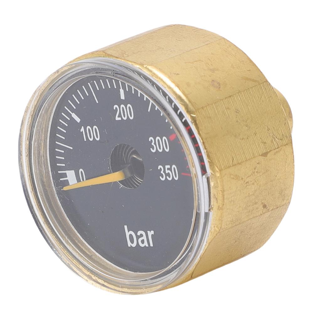 Air Pressure Meter 350bar M10x1 Thread Shockproof Movement Luminous Waterproofing for CO2 Tank
