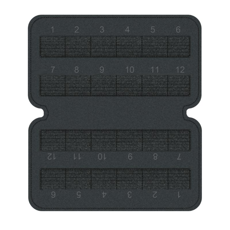 

Хранитель для хранения карт памяти Держатель для Deck 24 слота TF MicroSD карты Карты MicroSD Органайзер Кошельки Чехлы для переноски 1