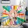 Anya Forger Print Flannel Blanket, Ultra Soft High Quality All Seasons Warm Throw, Home Decor Cozy Blanket, Perfect Christmas Gift