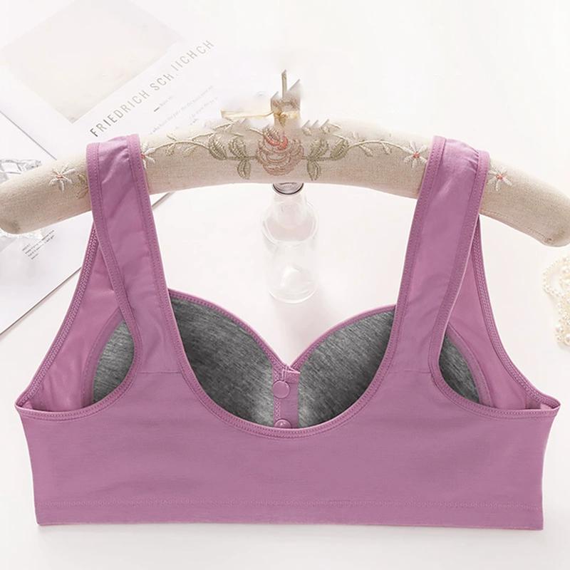 Damen Große Größe Frontverschluss BH Breiter Träger Weste Stil BH