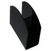 2pcs Acrylic Napkin Holder Black Modern Tabletop Freestanding Tissue Dispenser 4.9 x 4.7 x 1.96 inches Holders for Paper Napkin