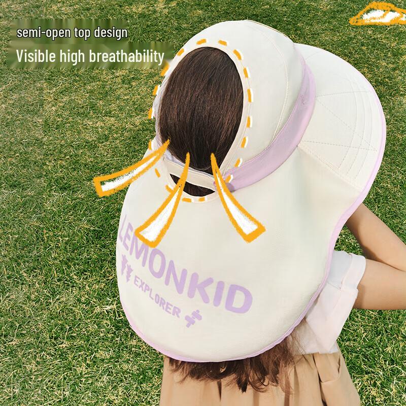 Lemon Baby Kids UV Protection Sun Visor Hat