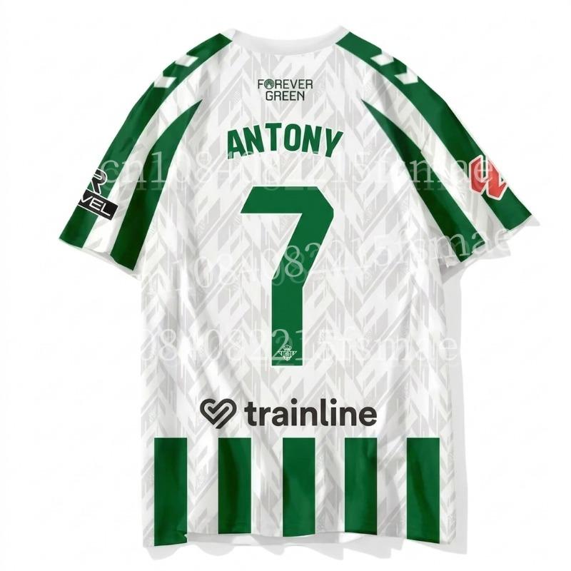 Hengyuan01 2026 Heren Groen Wit Gestreept Voetbalshirt Korte Mouw Sneldrogend Voetbalshirt Ademend Sport T-shirt Team Training Uniform 2XL