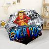 Adventure In One Piece World Outdoor Automatic Umbrella Compact 8-Rib Design Durable Plastic & Iron All-Season Umbrella for Travel Outdoor Accessory